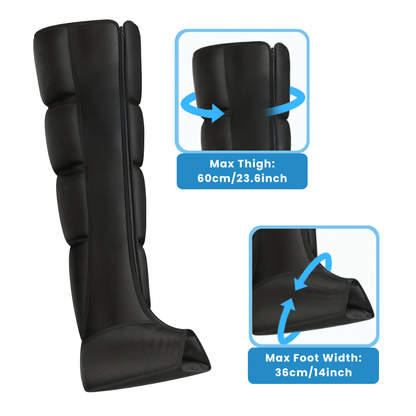 Waytles- Enjoy Light Feet Today with Air Pump Recovery Boots For Full Leg Circulation.